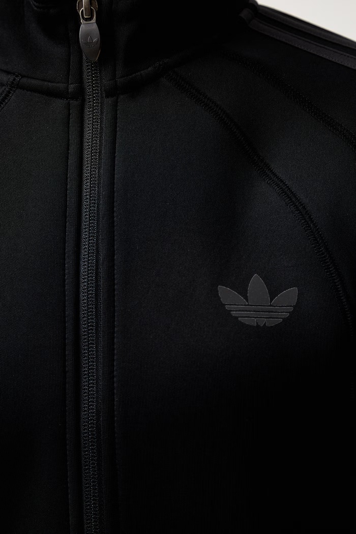 adidas Originals кофта на застёжке для женщин SST 2.0 KT1780 чёрный