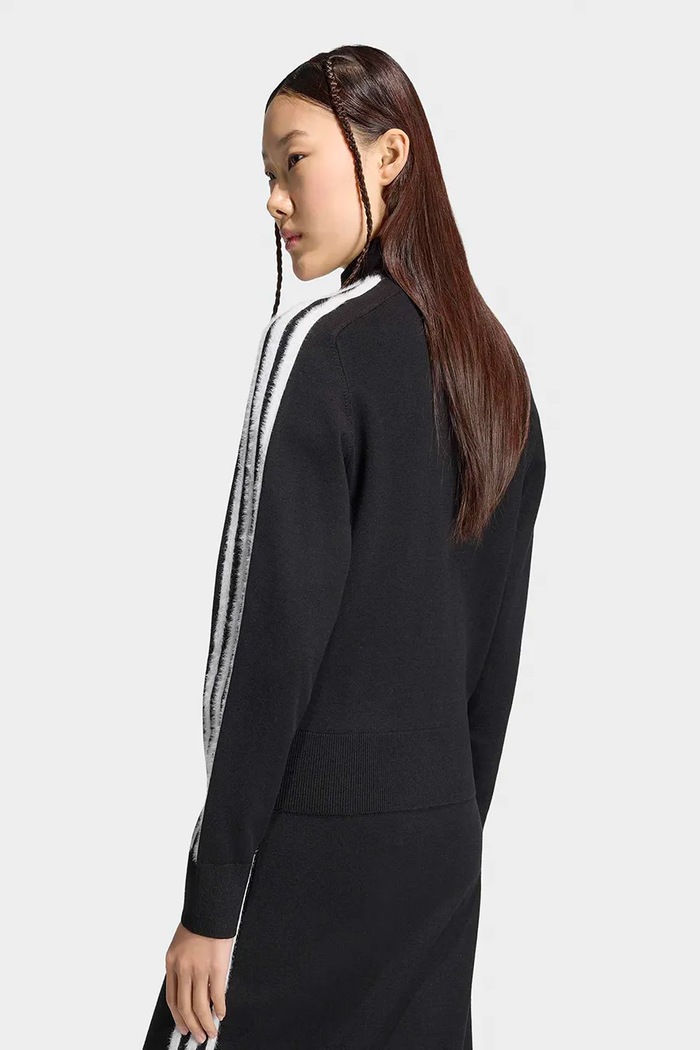 adidas Originals Bluza rozpinana damska z wiskozą Firebird KS7366 czarny AW26