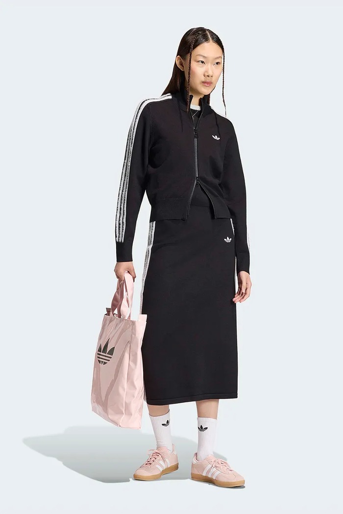 Odzież adidas Originals Bluza rozpinana damska z wiskozą Firebird KS7366 czarny