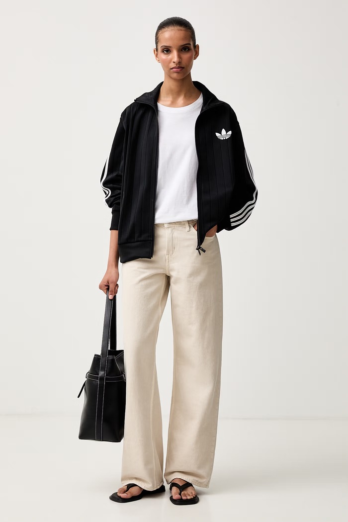 adidas Originals bluza rozpinana damska Firebird KS6786 czarny AW26
