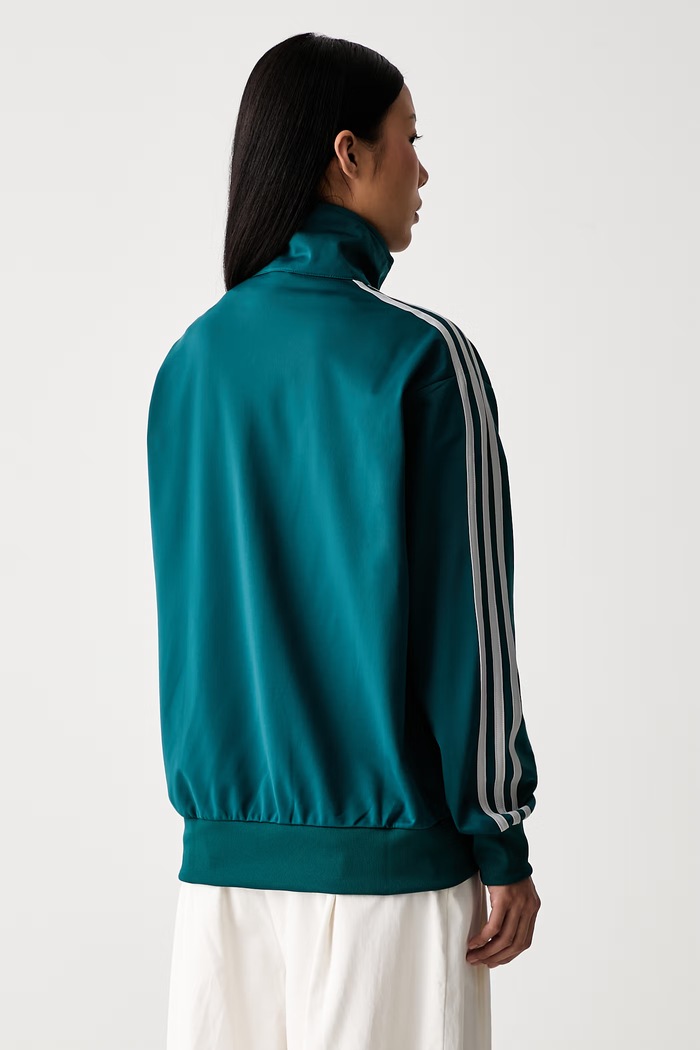 Одяг adidas Originals кофта на застібці жіноча Firebird KS4676. бірюзовий