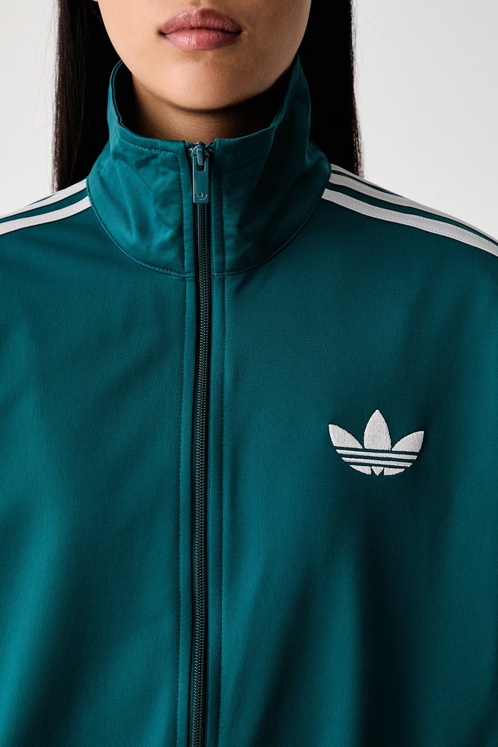 adidas Originals кофта на застібці жіноча Firebird KS4676. бірюзовий