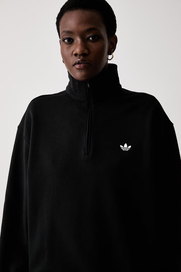 adidas Originals μπλούζα γυναικεία με βαμβάκι Essentials μαύρο KR9165