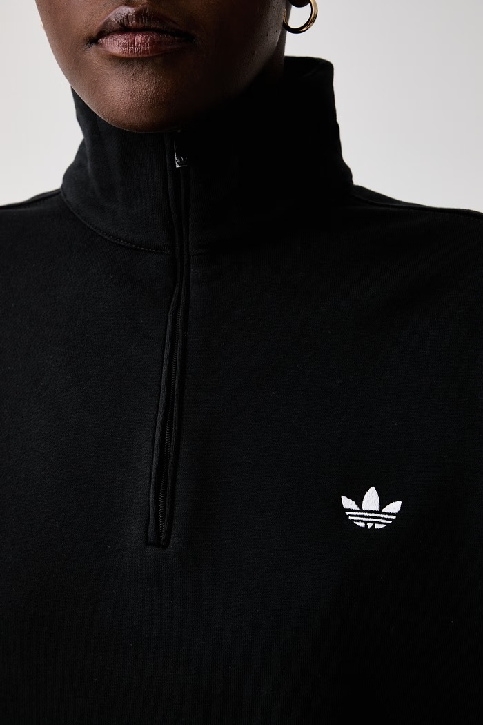 adidas Originals μπλούζα γυναικεία με βαμβάκι Essentials KR9165 μαύρο