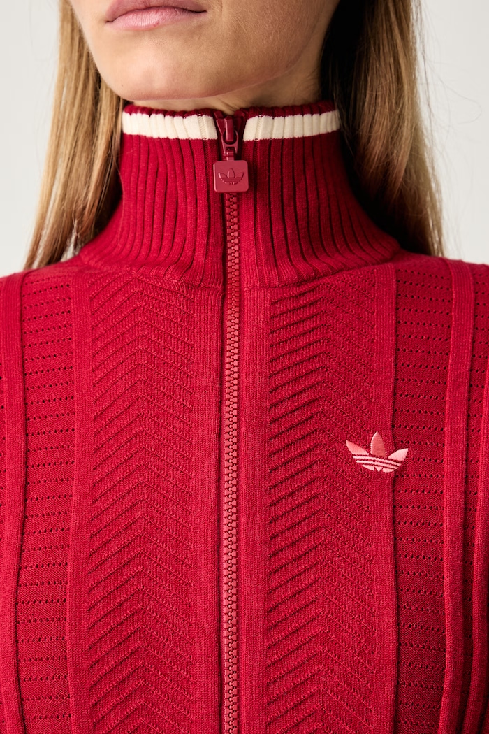 adidas Originals ζακέτα Γυναικεία Firebird KR7046 κόκκινο