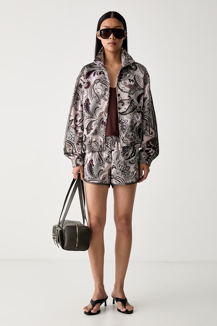 adidas Originals кофта на застёжке для женщин Liberty KR6678 бежевый AW26