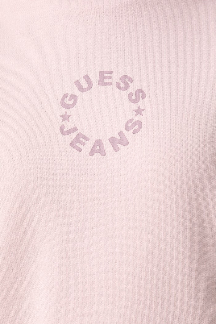 Guess Jeans μπλούζα γυναικεία βαμβακερή W6YQ19.K4778 ροζ