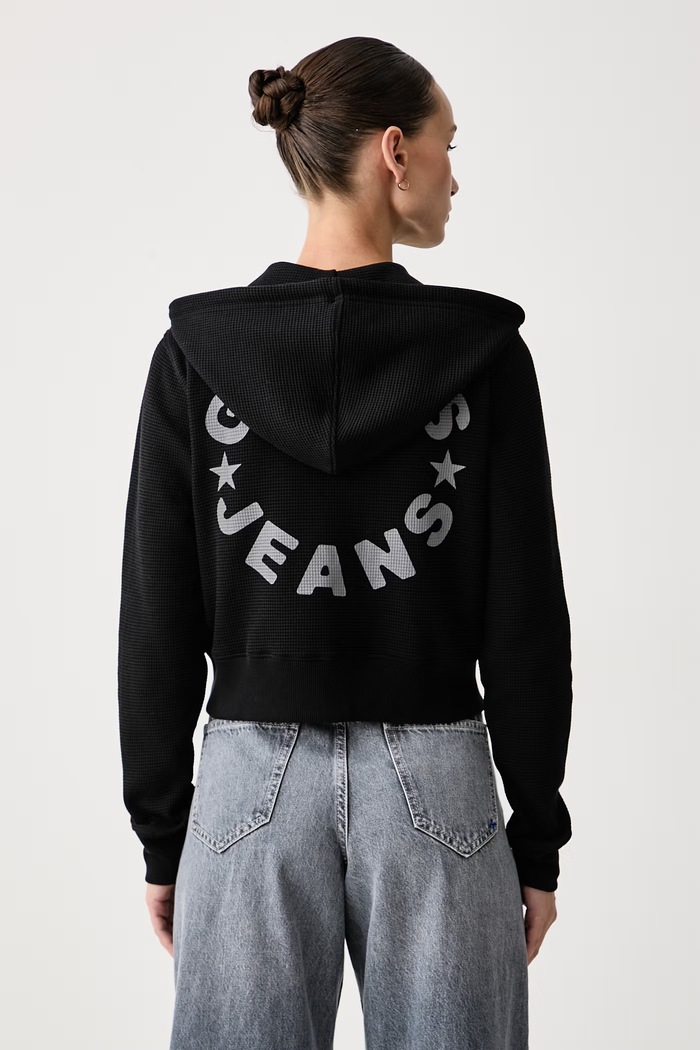 Ρούχα Guess Jeans Μπλούζα με κουμπιά γυναικεία με βαμβάκι W6YQ13.K4206 μαύρο