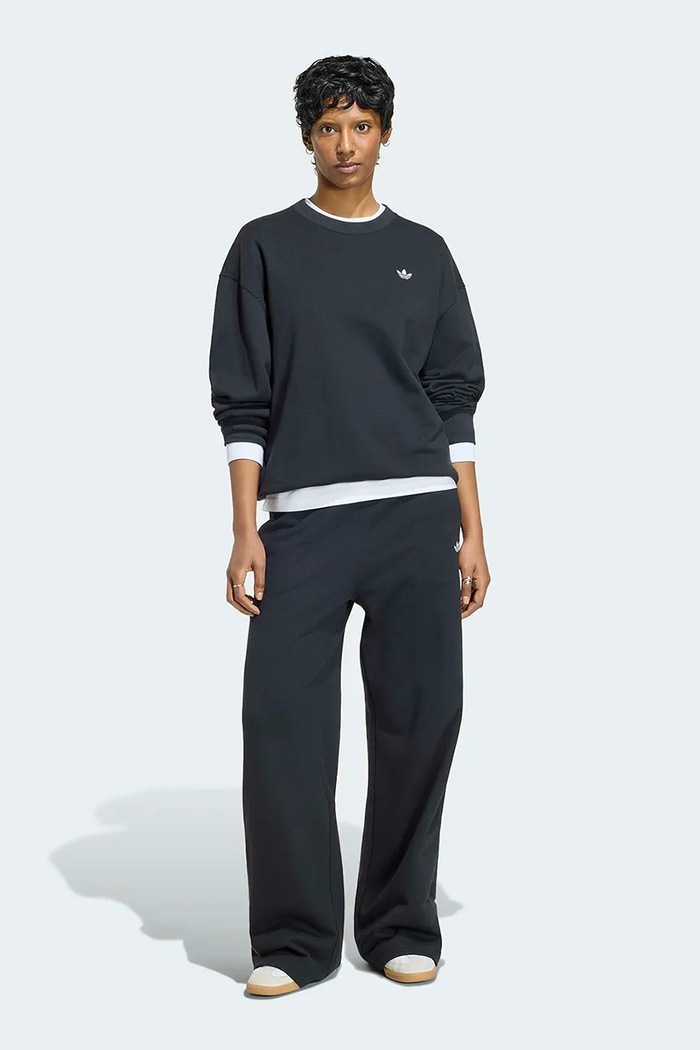 Odzież adidas Originals Bluza damska bawełniana Essentials KR3603 czarny