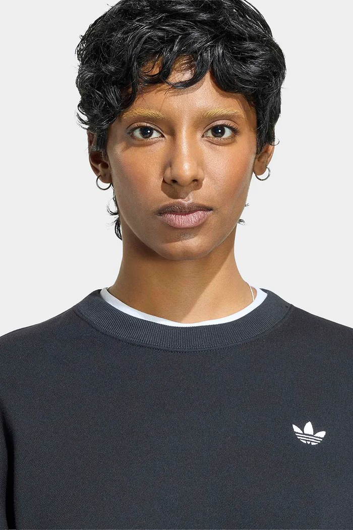 Bluza damska bawełniana Essentials adidas Originals KR3603 czarny