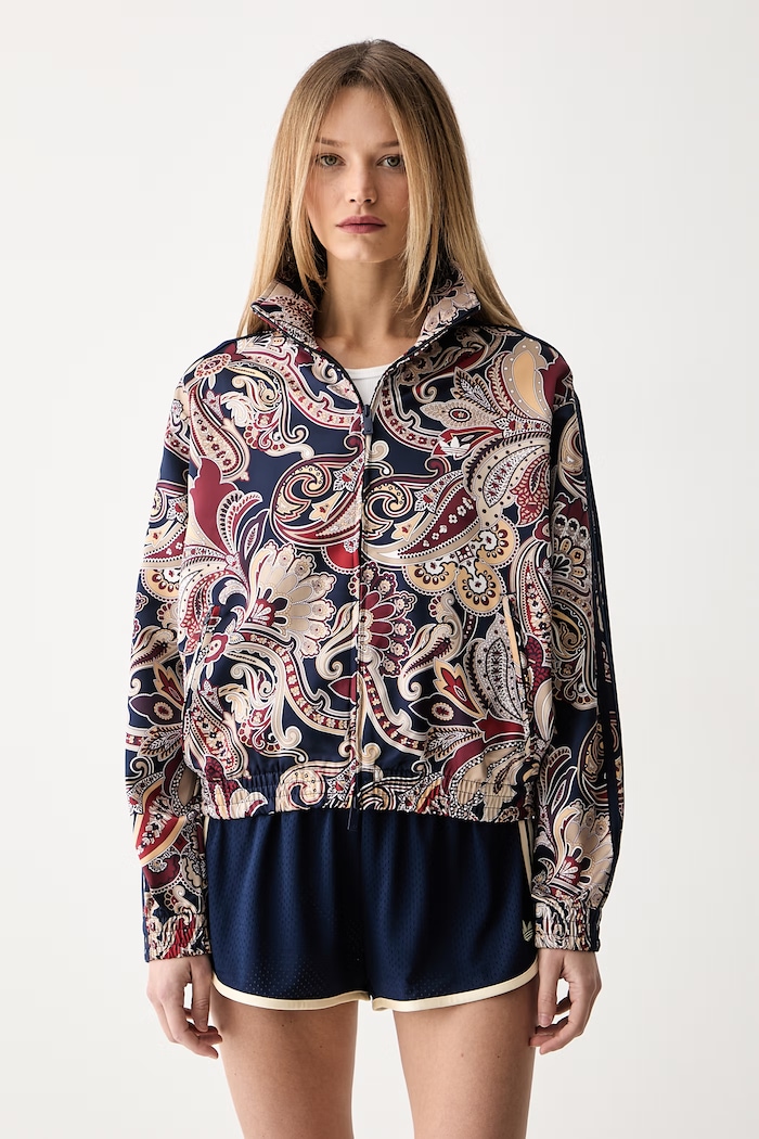 adidas Originals bluza rozpinana damska Liberty granatowy HY4999
