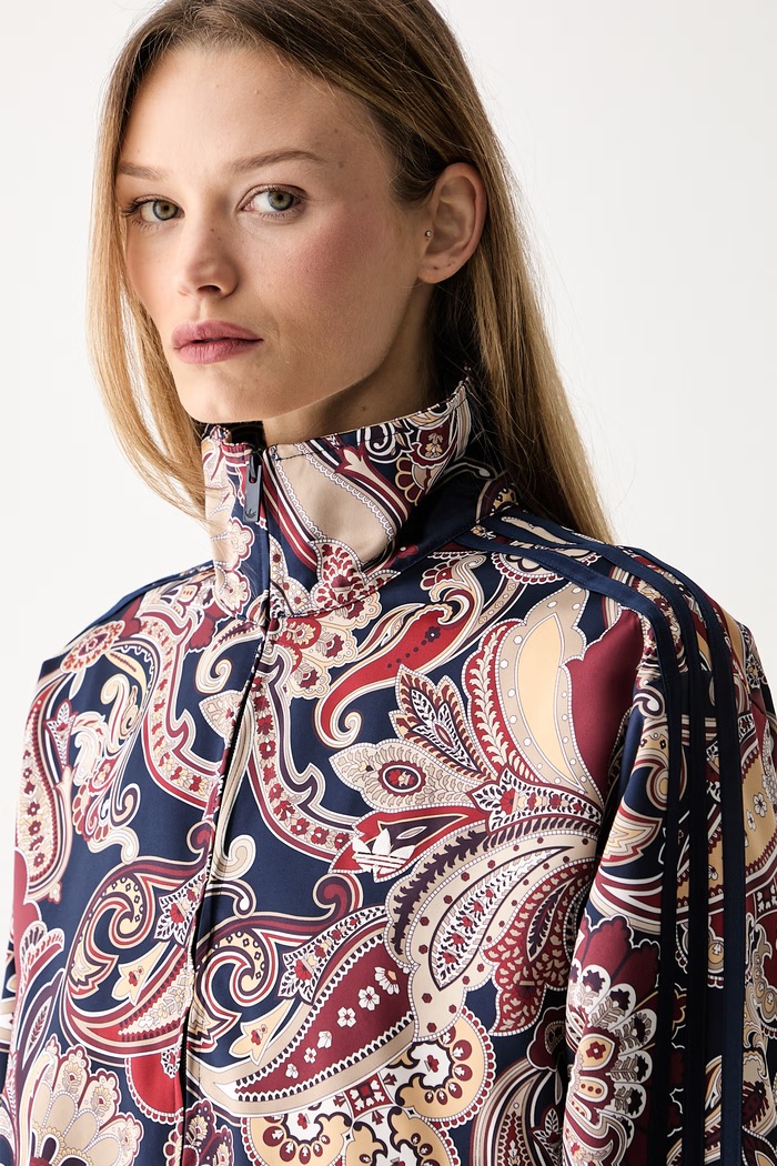 adidas Originals bluza rozpinana damska Liberty granatowy HY4999