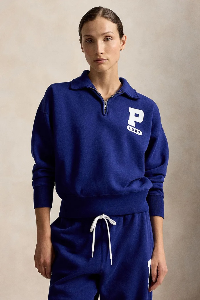 Polo Ralph Lauren кофта для женщин с хлопком голубой 211B17801