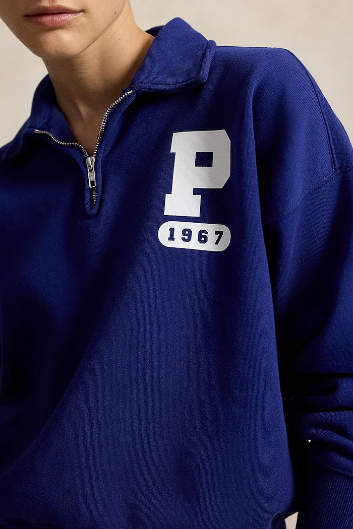 Polo Ralph Lauren кофта для женщин с хлопком голубой 211B17801