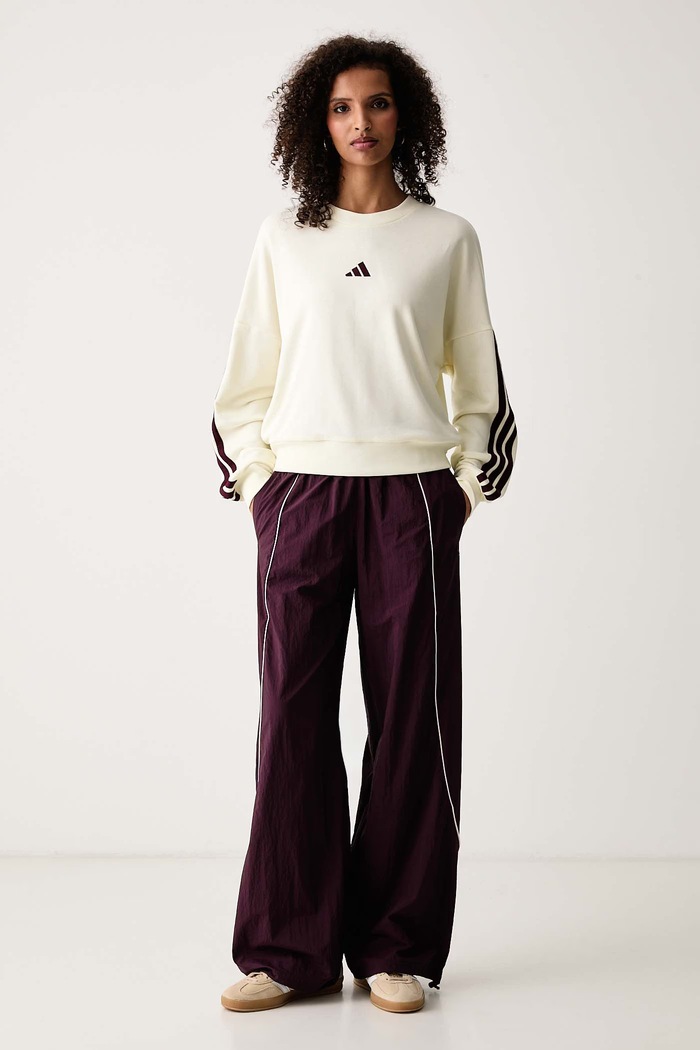 adidas Dukserica za žene s pamukom Essentials KR1026 bež AW26
