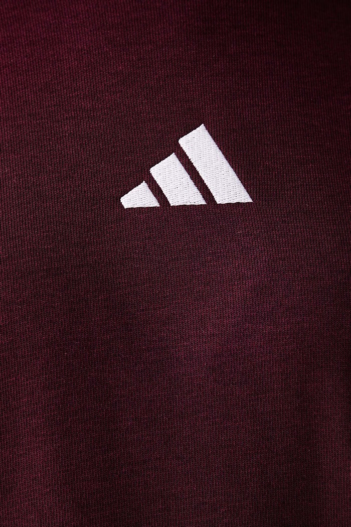 Dukserica za žene s pamukom Essentials adidas bordo KR1025
