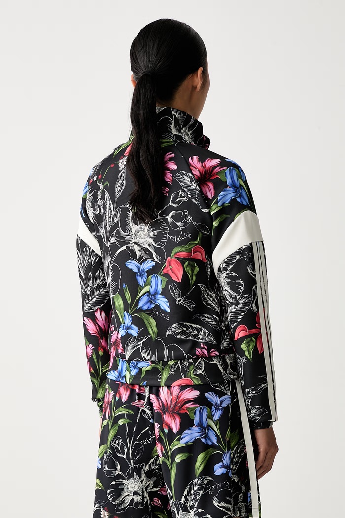 Odzież adidas bluza rozpinana damska x Farm Rio KX0042 czarny