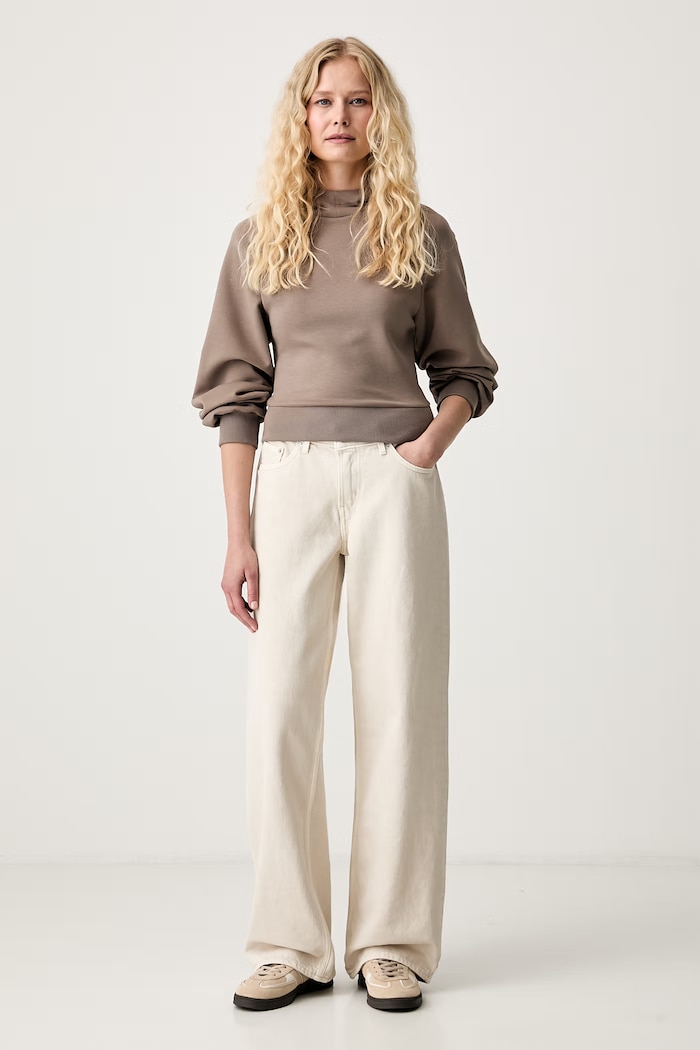 adidas kapucnis melegítőfelső női modállal Soft Lux KS7886 barna AW26