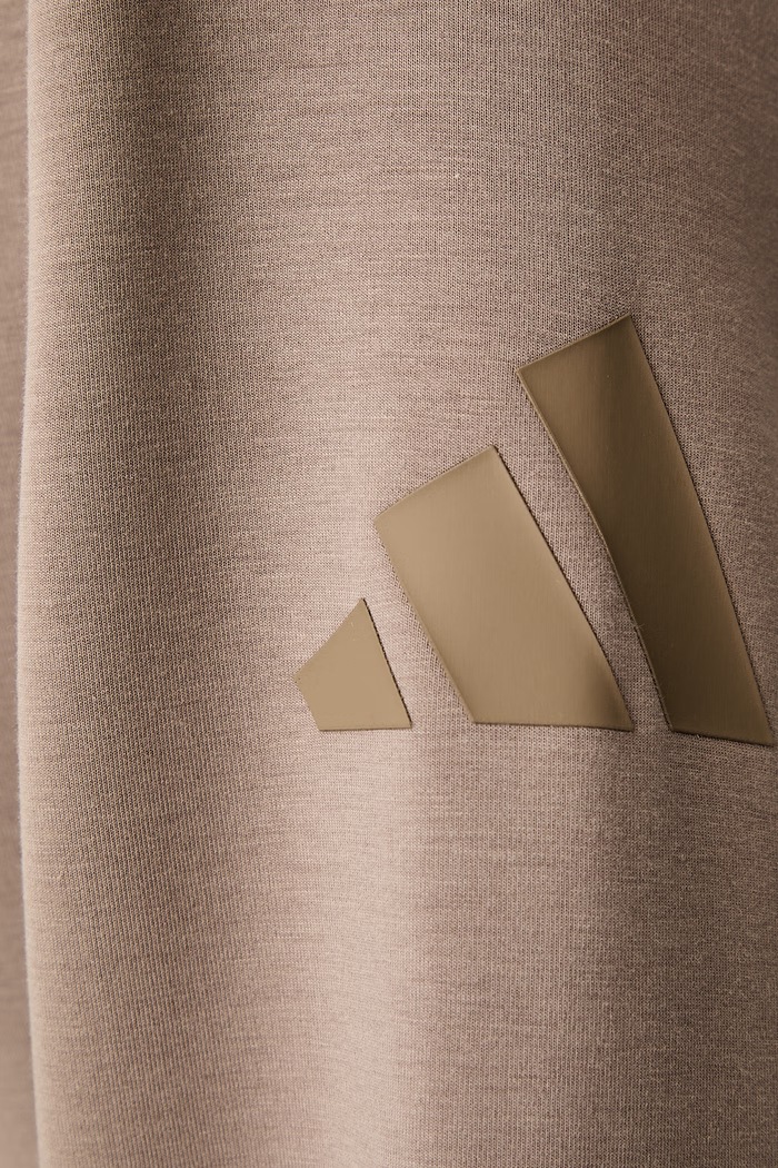adidas kapucnis melegítőfelső női modállal Soft Lux KS7886 barna