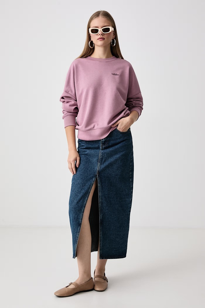 adidas Dukserica za žene s pamukom Colorpop KV6862 roza AW26