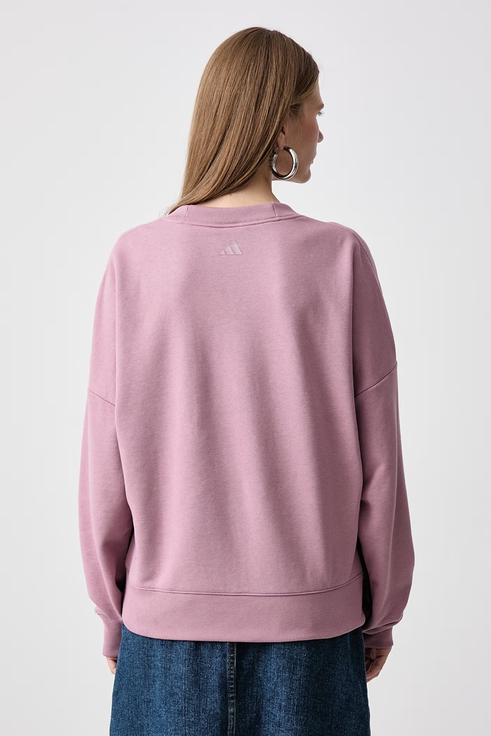 Odjeća adidas Dukserica za žene s pamukom Colorpop KV6862 roza