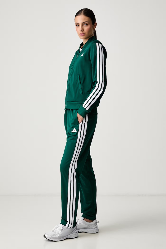 Komplet dresowy damski Essentials adidas KT0514 zielony