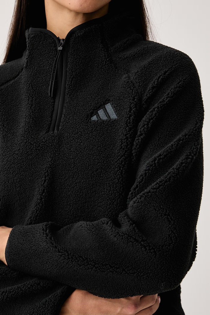 Bluza damska polarowa City Tech adidas KG1560 czarny