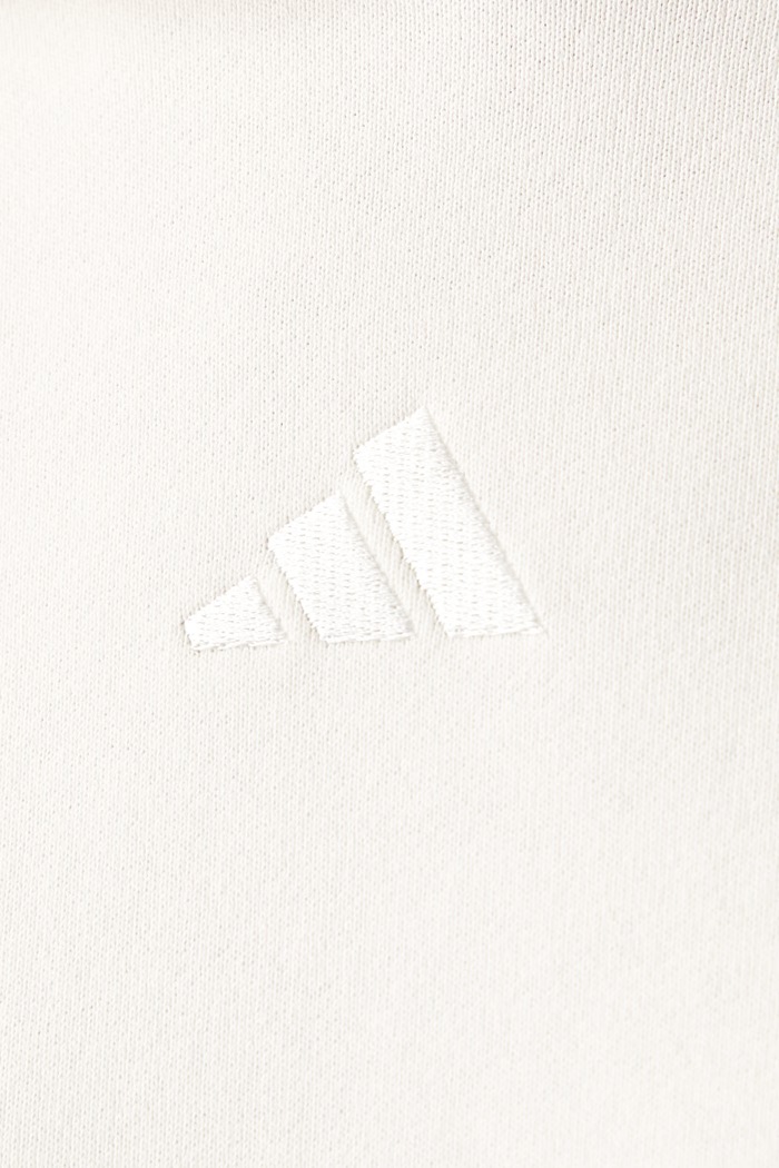 adidas mikina s kapucňou dámska bavlnená KV9929 béžová
