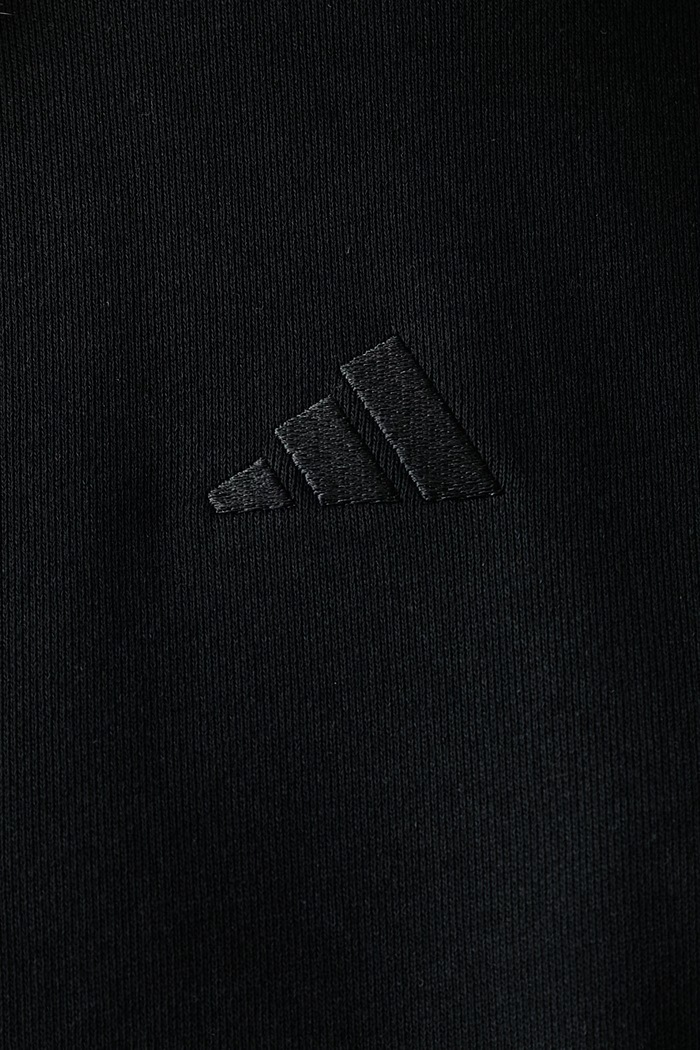 Dukserica za žene od pamuka adidas crna KV7352