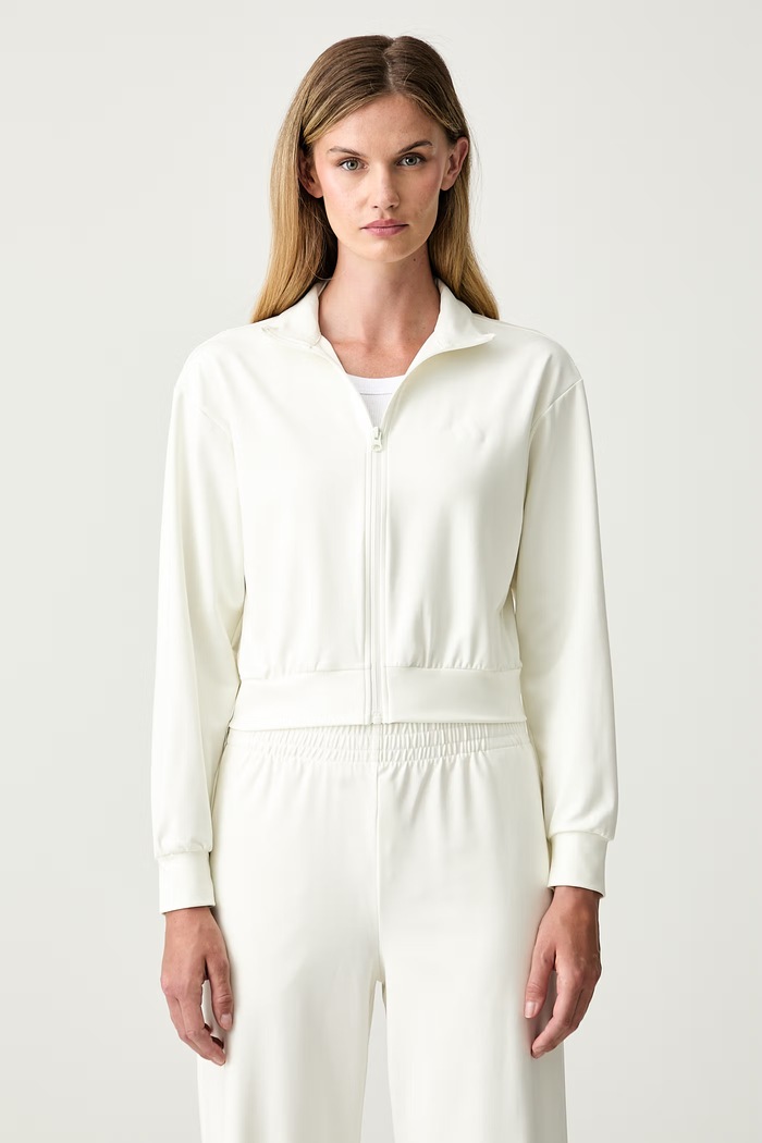 adidas komplet dresowy damski Laziday KZ3013 beżowy AW26