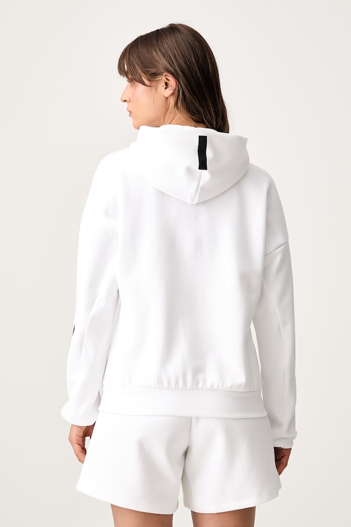 Odzież adidas bluza rozpinana z kapturem damska Z.N.E KF6326 biały