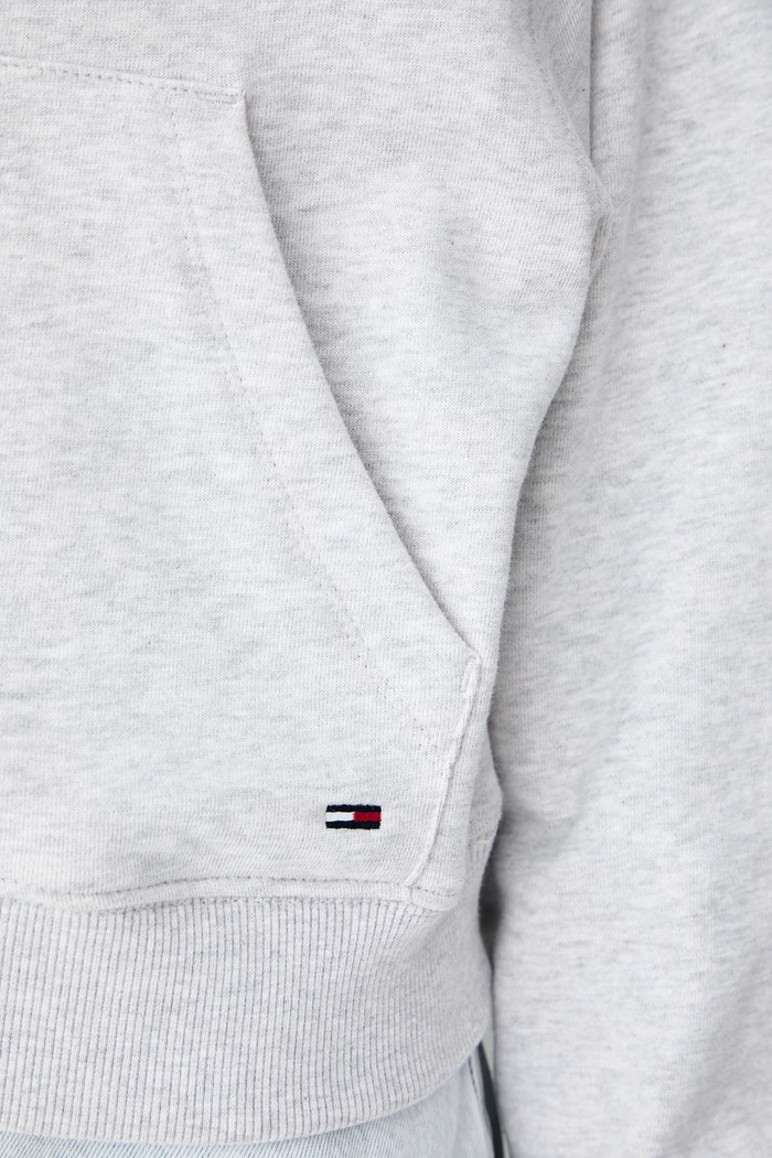 Tommy Jeans jopica ženska bombažna DW0DW22834 siva
