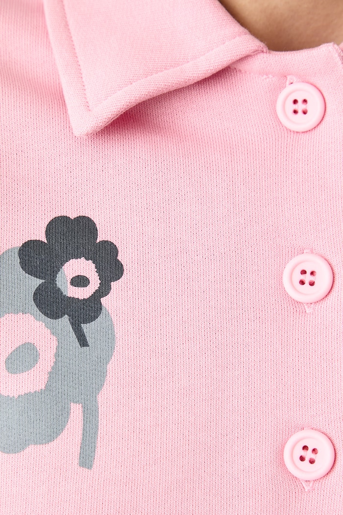 Суичър дамски от памук Marimekko розов 096195