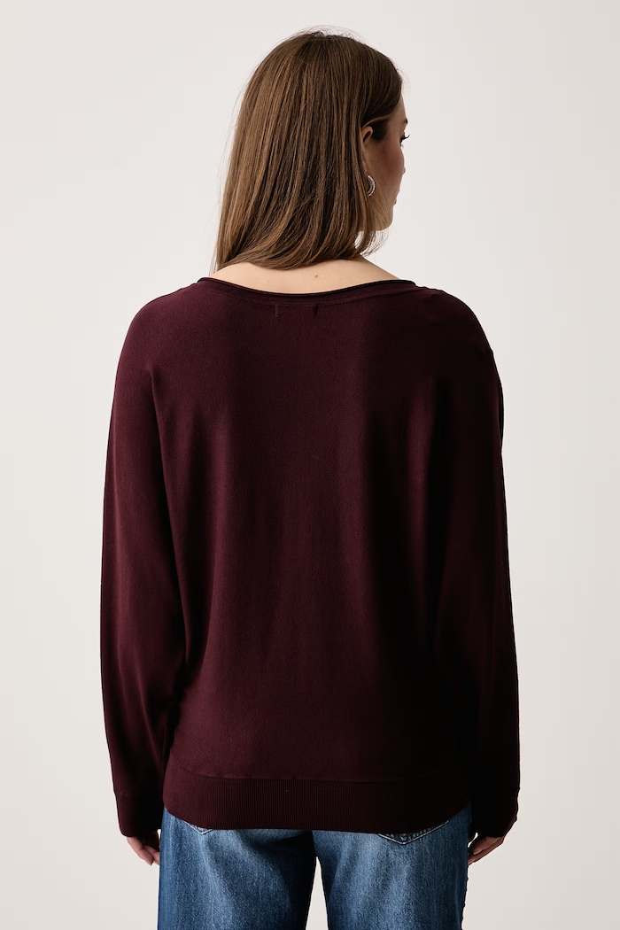 Odjeća Guess Pulover za žene s viskozom ESMERALDA W6BR51.Z1452 bordo