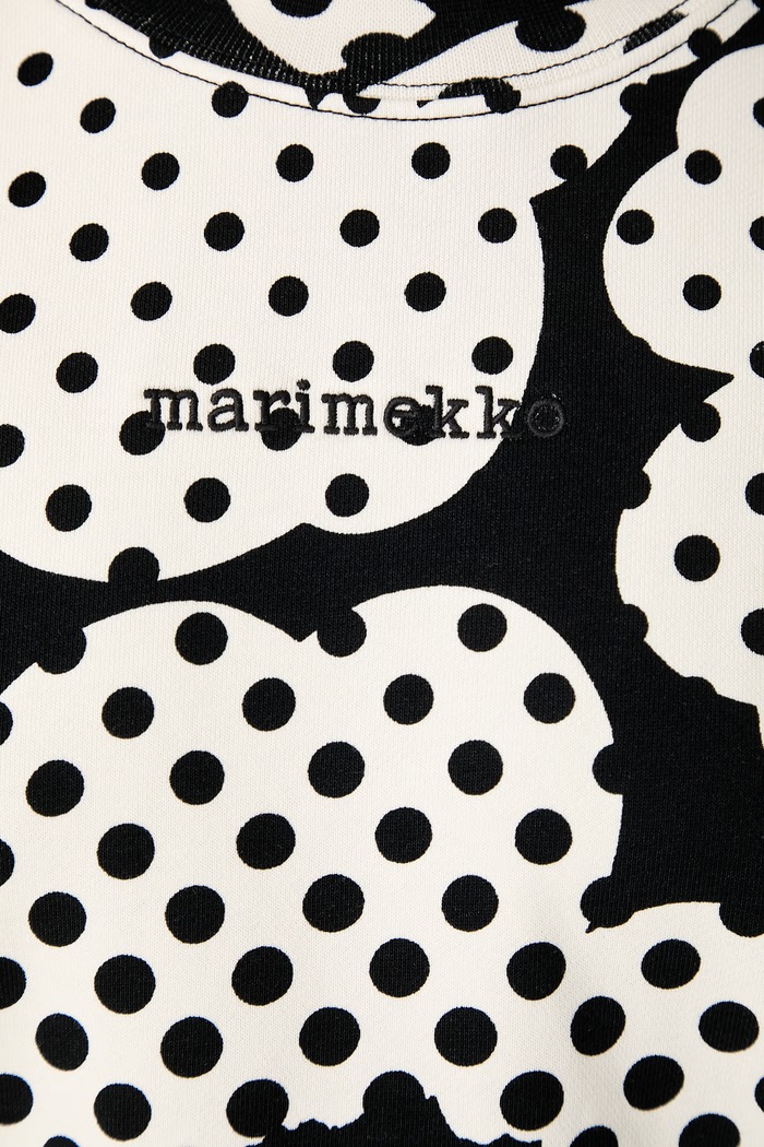 Marimekko суичър дамски от памук 095885 черен