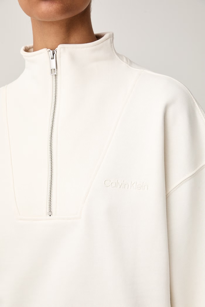Calvin Klein bluza damska bawełniana LV044G247G beżowy