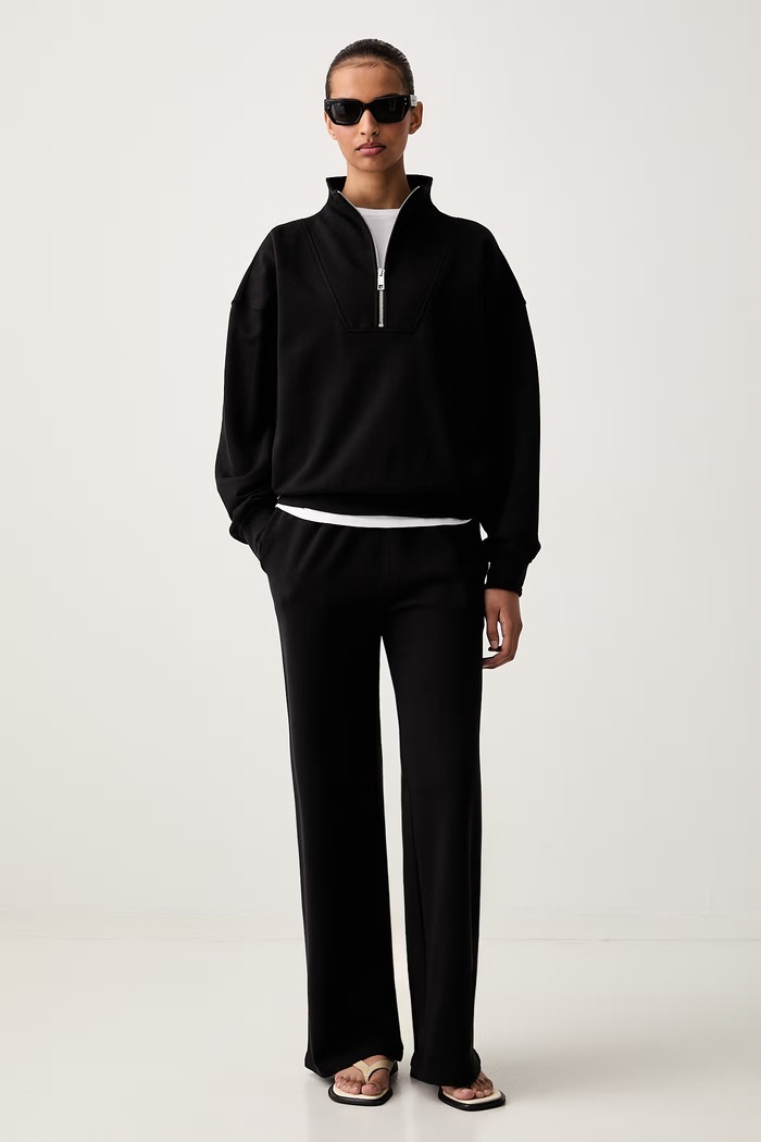 Calvin Klein bluza damska bawełniana LV044G247G czarny AW26