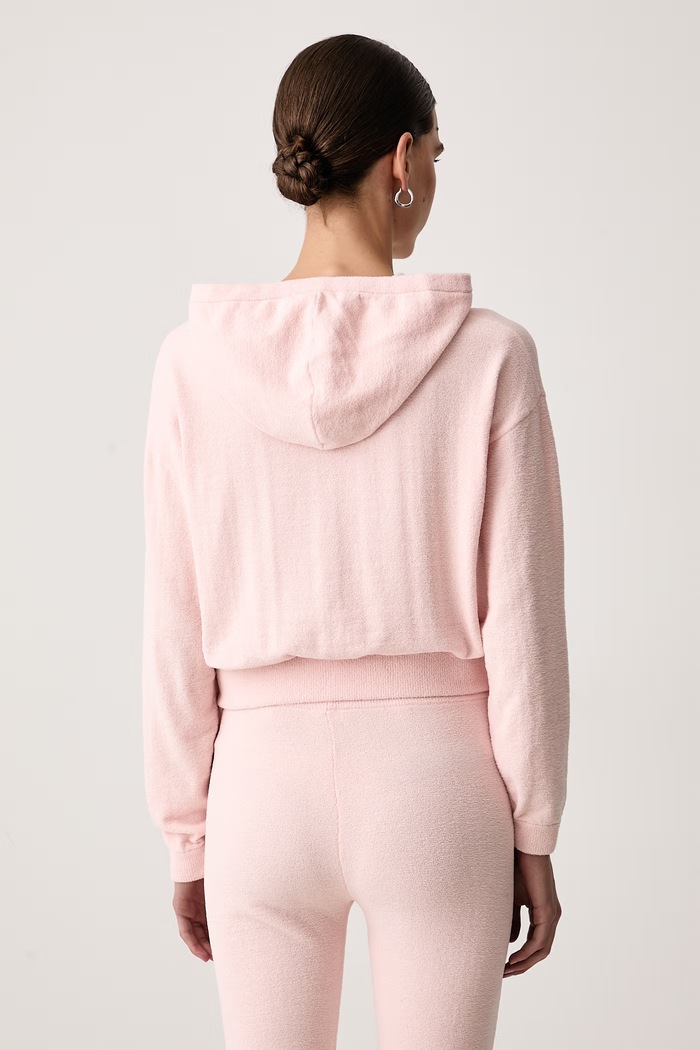 Odzież Guess Bluza lounge damska ARIA O6BR04.Z1146 różowy