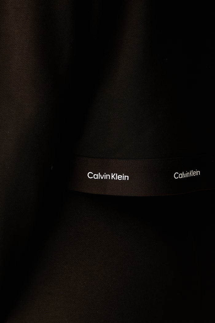 Calvin Klein Jeans dukserica na zakopčavanje za žene od pamuka LV047G252G smeđa