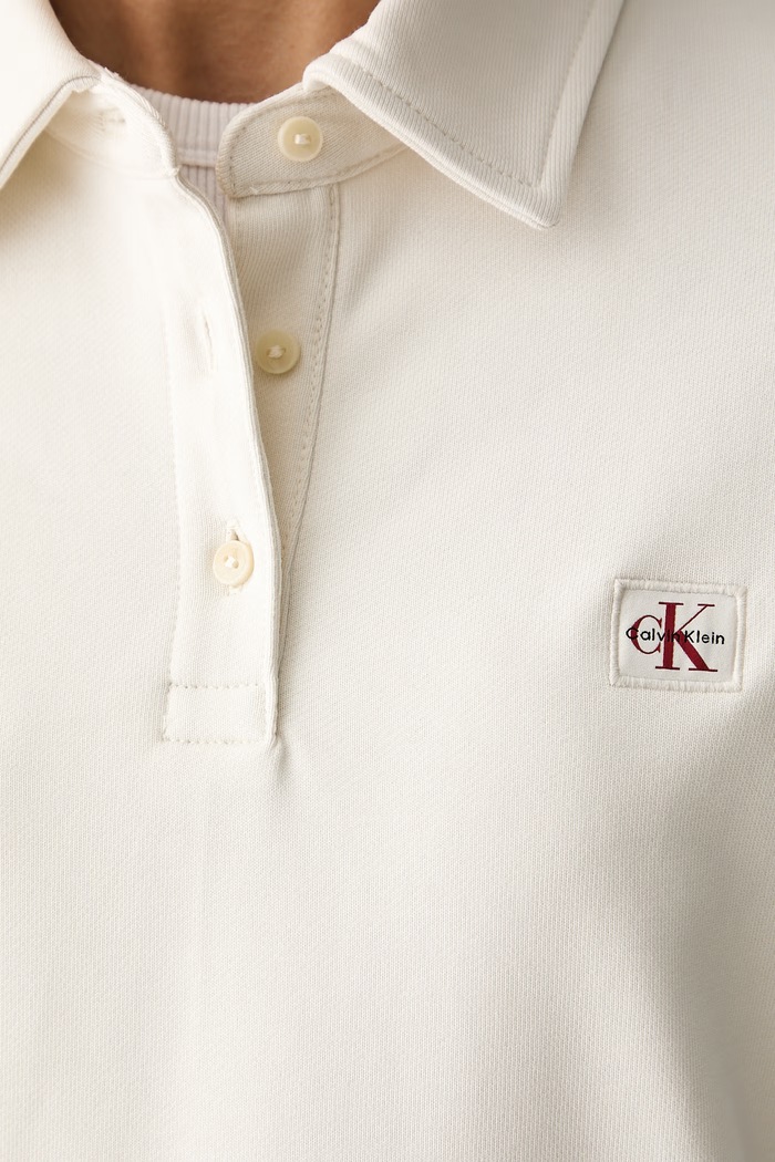 Calvin Klein Jeans dukserica za žene od pamuka LV047G230G bež