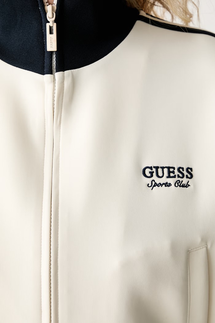 Guess oversize mikina dámská HOSHI V6YQ07.K4287 béžová