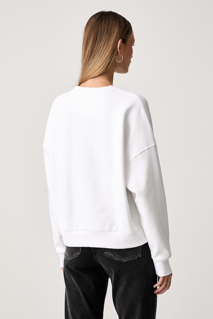 Odzież Guess bluza damska bawełniana W6YQ14.K4352 biały