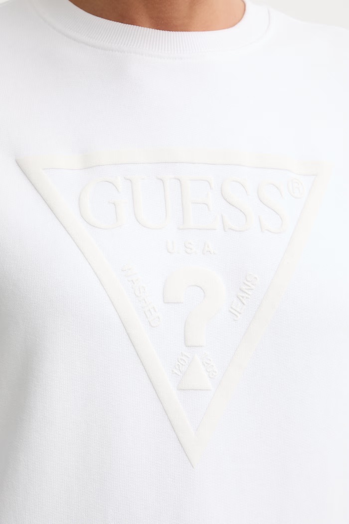 Guess melegítőfelső női pamuttal W6YQ04.K3858 fehér