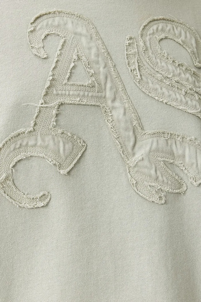 AllSaints hanorac pentru femei, din bumbac INSIGNIA W198JE verde