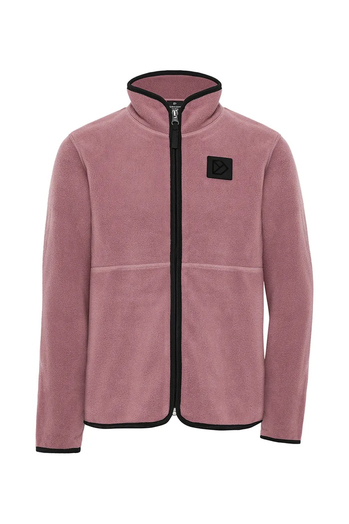 Didriksons Bluza rozpinana dziecięca polarowa RUBI KIDS FZ 506269 różowy AW26