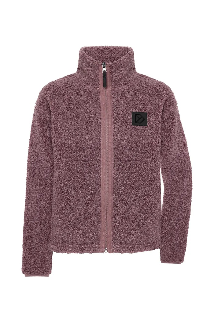 Didriksons Bluza rozpinana dziecięca polarowa ZIR KIDS FZ 2 506332.G różowy AW26