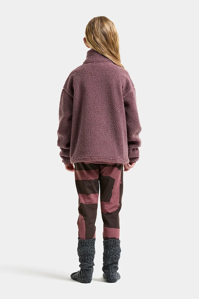Bluza rozpinana dziecięca polarowa ZIR KIDS FZ 2 Didriksons różowy 506332.G