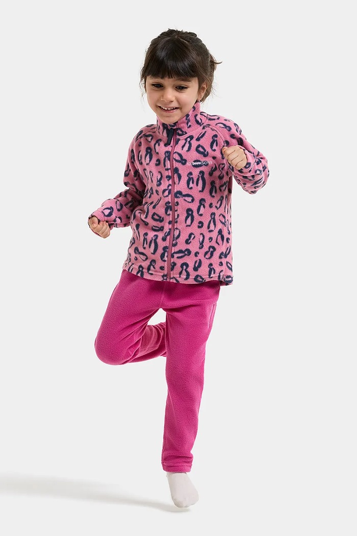 Bluza dziecięca polarowa MONTE PR K FZ 11 Didriksons 506316.G różowy