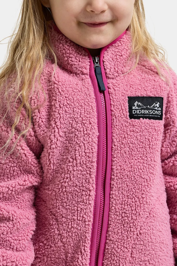 Didriksons Bluza rozpinana dziecięca polarowa GIBBS KIDS FULLZIP 2 505577.G