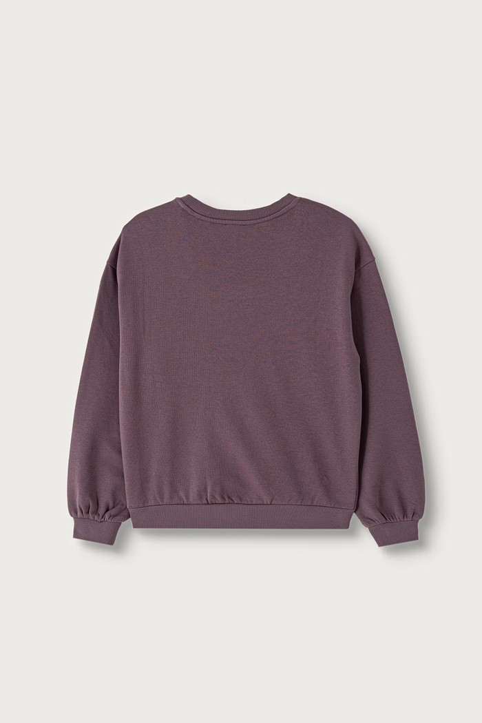 United Colors of Benetton Bluza dziecięca z bawełną 39M2C10V5.G.Seasonal fioletowy AW26